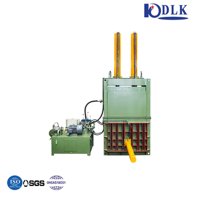 Hydraulic Scrap Baler Machine 300-500kg Bale Weight 75kW
