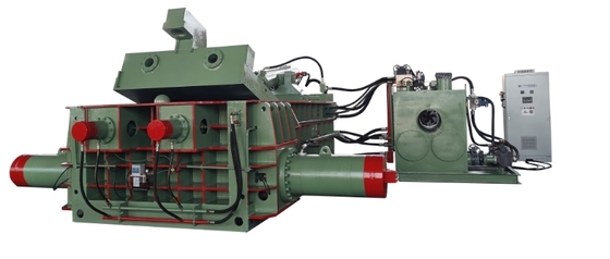 Hydraulic Scrap Metal Baler 55kW Forward Discharge 300-500kg