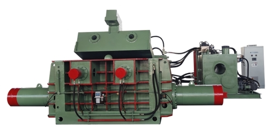 Hydraulic Scrap Metal Baler 55kW Forward Discharge 300-500kg