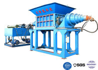 Double Shaft Steel Shredder Machine Material Small Movable Ds Series