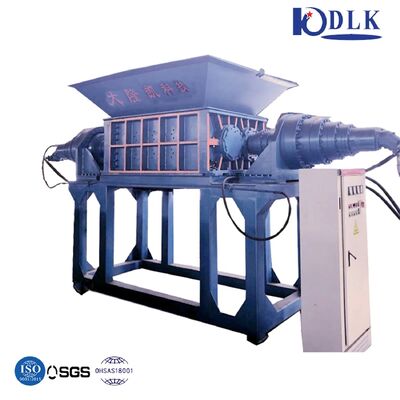 PLC Controlled Steel Shredder Machine with 42CrMo Blade for High Torque Low Speed Recycling