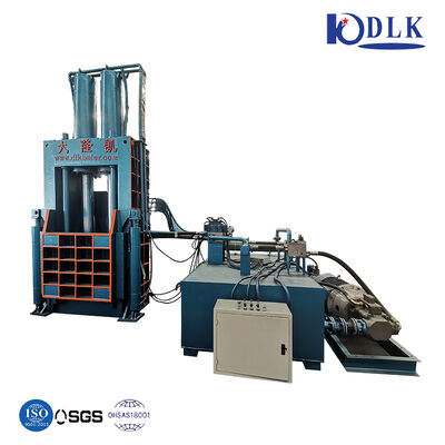 Movable Installation Hydraulic Paper Baling Press with Button Control Operation and 12.5 Mpa System Pressure
