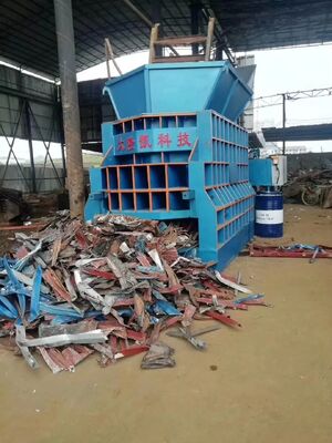 WS-630 Scrap Metal Baler Shear Machine with 630ton Max Cutting Force 1400mm Blade Length and 8-12ton Per Hour Production Rate