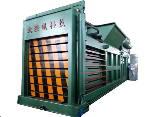 Verticale baler van 250 ton met 1500*1000*1600 mm persdoos en hydraulische drukdrijving voor het balen van afvalpapier