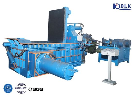 300-500kg Bale Weight Steel Scrap Bale Presser With Hydraulic Drive